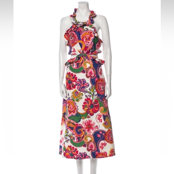 Zimmermann Multicolor Floral Dress - Picture 1 of 6